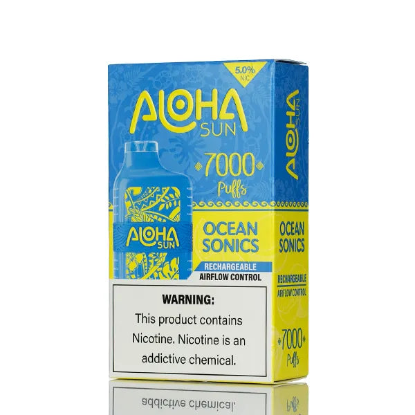 Aloha Sun 7000 Puffs Rechargeable Disposable Vape - 15ml