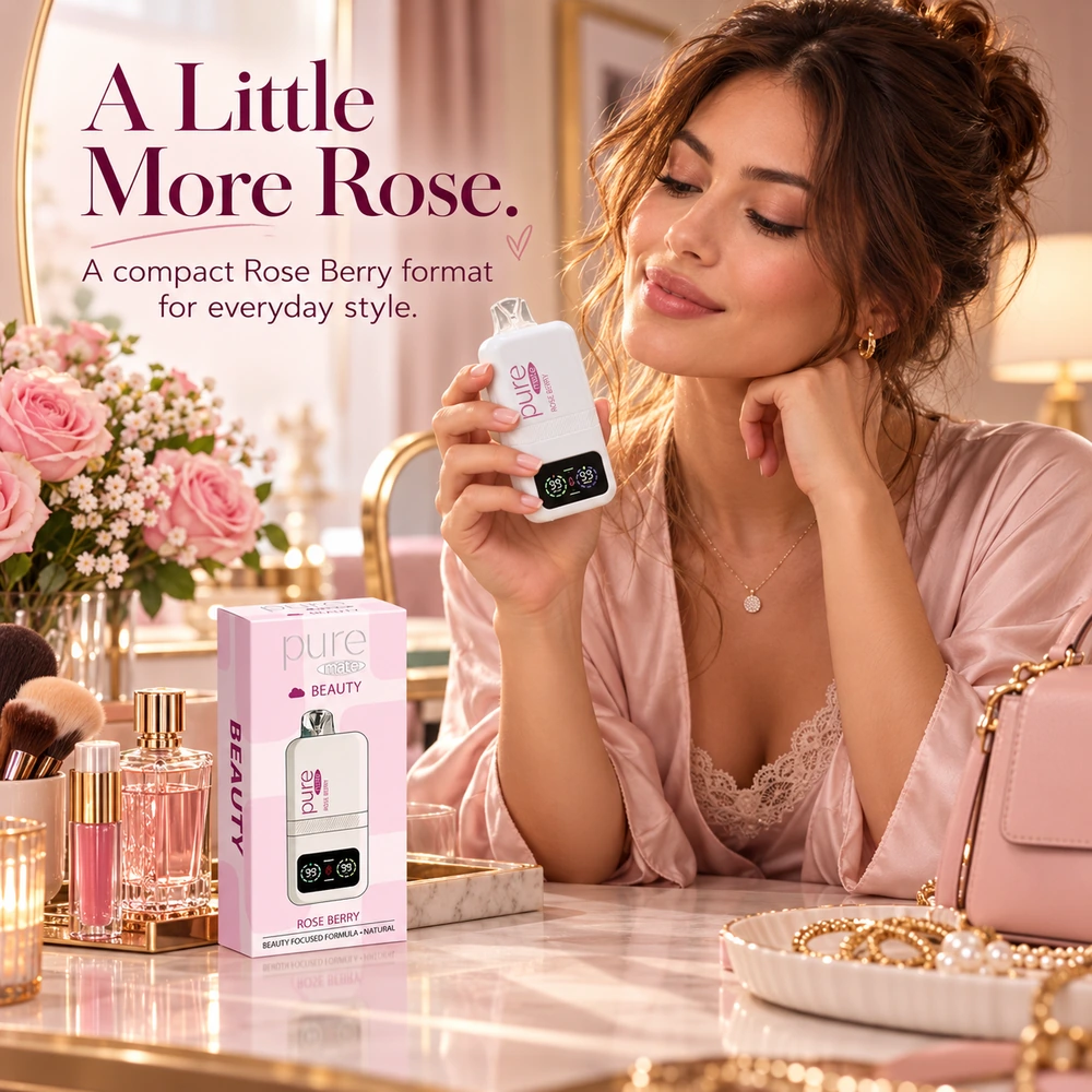 Rose Berry HealthyVape lifestyle