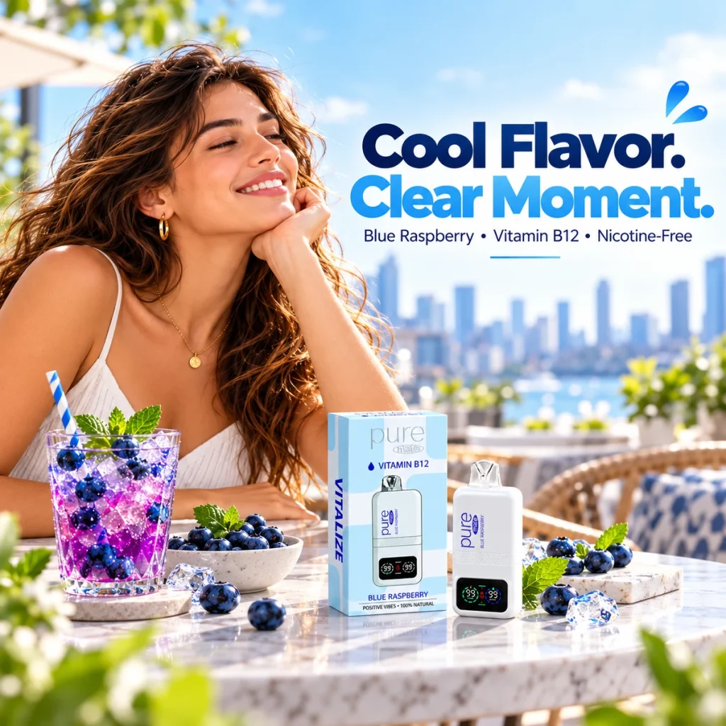 HealthyVape nicotine-free lifestyle moment