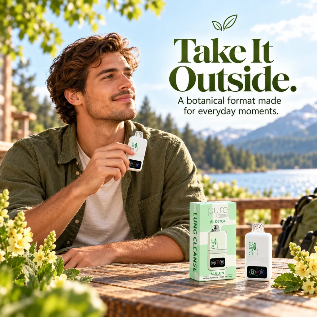 Pure Mate by HealthyVape botanical nicotine-free lifestyle